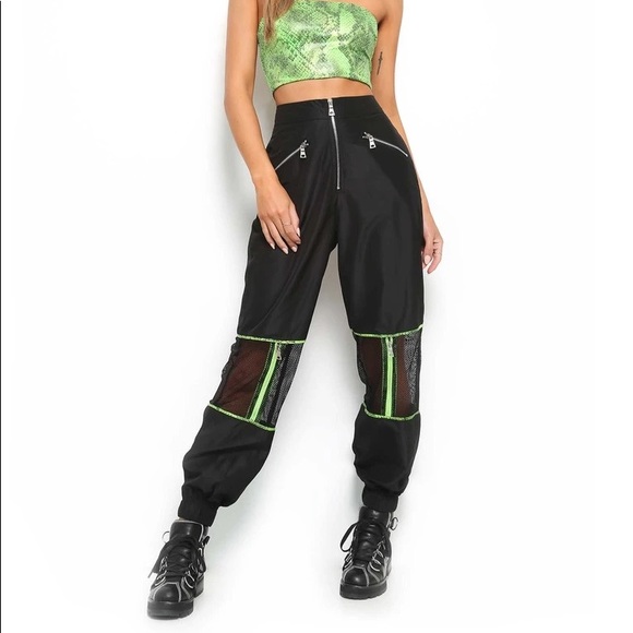 Iamgia Gwen Pant In Blackgreen 